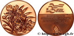 SINGAPOUR Médaille des 25 ans de l’indépendance de Singapour