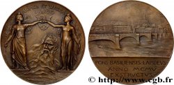 SWITZERLAND - CANTON OF BASEL Médaille, Achèvement du pont de pierre sur le Rhin à Bâle