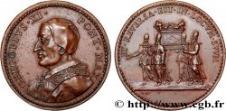 ITALIE - ÉTATS DU PAPE - GRÉGOIRE XI (Pierre Roger de Beaufort) Médaille, Retour de l’arche de l’alliance