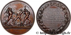 LUIGI XVIII Médaille, Aux braves armées françaises