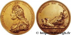 LOUIS XIV  THE SUN KING  Médaille, La marine florissante, refrappe