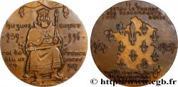 FUNFTE FRANZOSISCHE REPUBLIK Médaille du millénaire capétien