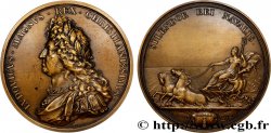 LOUIS XIV  THE SUN KING  Médaille, La marine florissante, refrappe