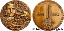 COOPERATIVES Médaille, Union Nationale des coopératives agricoles de céréales