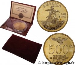 UNITED STATES OF AMERICA Médaille, 500e anniversaire de la découverte du nouveau monde
