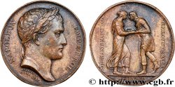 PREMIER EMPIRE Médaille de mariage, Stéphanie de Beauharnais et le Prince de Bade