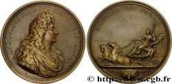 LOUIS XIV  THE SUN KING  Médaille, La marine florissante