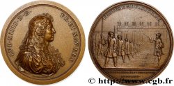 LOUIS XIV  THE SUN KING  Médaille, Les revues militaires, refrappe
