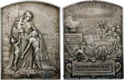 TROISIÈME RÉPUBLIQUE Plaquette, Hospices civils de Saint-Etienne SUP