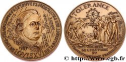 QUINTA REPUBBLICA FRANCESE Médaille, Tolérance, Société de l’histoire du protestantisme français