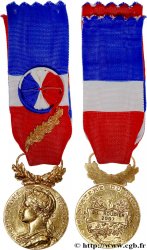 QUINTA REPUBLICA FRANCESA Médaille d’honneur du Travail, Ministère du Travail, Or