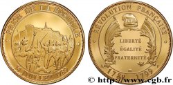 CINQUIÈME RÉPUBLIQUE Médaille, Révolution Française, La Marseillaise