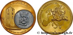 EUROPA Médaille, European Currencies, Andorre