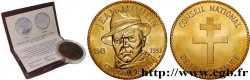 PERSONNAGES CÉLÈBRES Médaille, Jean Moulin, Conseil national de la résistance