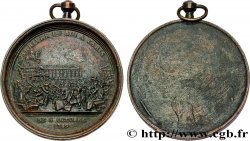 LOUIS XVI Médaille uniface, Arrivée du roi à Paris
