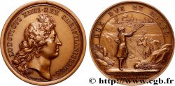 LOUIS XIV &nbsp;THE SUN KING&nbsp; Médaille, Prise de Douai, refrappe