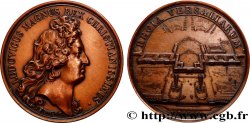 LOUIS XIV LE GRAND OU LE ROI SOLEIL Médaille, Le château de Versailles, refrappe