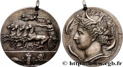 SICILY - SYRAKUS Médaille, reproduction du Décadrachme