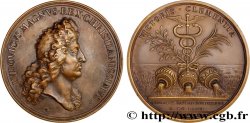 LOUIS XIV LE GRAND OU LE ROI SOLEIL Médaille, Prise de Condé (Flandre), refrappe