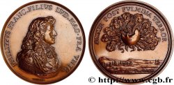 LOUIS XIV LE GRAND OU LE ROI SOLEIL Médaille, Philippe de France, duc d&nbsp;Orléans, refrappe SUP