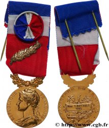 CINQUIÈME RÉPUBLIQUE Médaille d’honneur du Travail, Ministère du Travail, Or