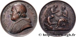 ITALIE - ÉTATS DU PAPE - PIE IX (Jean-Marie Mastai Ferretti) Médaille, “le pape qui frappe l’argent”