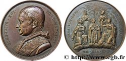 VATICAN - GRÉGOIRE XVI (Bartolomé Albert Cappellari) Médaille, Canonisations