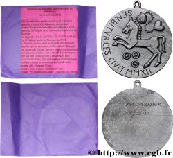 FUNFTE FRANZOSISCHE REPUBLIK Médaille, Journées numismatiques de Bourges, SFN