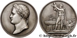 PREMIER EMPIRE Imposante médaille, Baptême du roi de Rome, refrappe