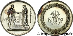 AMOUR ET MARIAGE Médaille de mariage, Couple antique TTB+