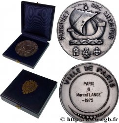 V REPUBLIC Médaille de la Ville de Paris, Fluctuac Nec Mergitur
