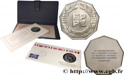 QUINTA REPUBLICA FRANCESA Médaille enveloppe, Première élection au suffrage universel du parlement européen