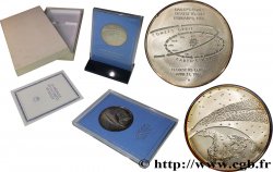 CONQUÊTE DE L ESPACE - EXPLORATION SPATIALE Médaille, Comète de Halley