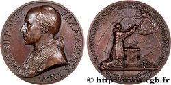 VATICAN - PIE XII (Eugenio Pacelli) Médaille, Consécration du peuple en guerre au Sacré-Coeur Immaculé de la Sainte Vierge