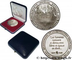 FUNFTE FRANZOSISCHE REPUBLIK Médaille, Déclaration des droits de l’homme et du citoyen