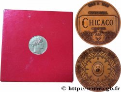 ÉTATS-UNIS D AMÉRIQUE Médaille, Centennial de Chicago