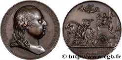LOUIS XVIII Médaille, Entrée de Louis XVIII à Paris