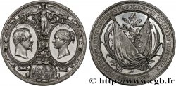 SEGUNDO IMPERIO FRANCES Médaille, Visite de Napoléon III à Victoria