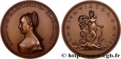 HENRI II Médaille, Diane de Poitiers, duchesse de Valentinois, refrappe