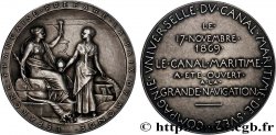 CANAUX ET TRANSPORTS FLUVIAUX Médaille, Compagnie Universelle du Canal maritime de Suez
