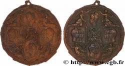 LUIGI FILIPPO I Médaille dynastique pour la visite de la Monnaie, tirage uniface du revers