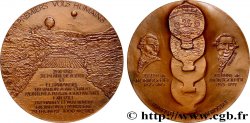 AERONAUTICS - AVIATION : AVIATORS & AIRPLANES Médaille, les premiers vols humains