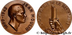 CINQUIÈME RÉPUBLIQUE Médaille, Jean Moulin