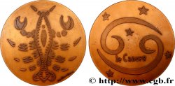FUNFTE FRANZOSISCHE REPUBLIK Médaille, Signes du zodiaque, Cancer
