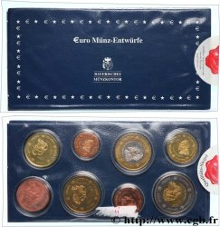 EUROPA Série de 8 médailles, Essai Euros Suède