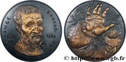 ARTISTES : MUSICIENS, PEINTRES, SCULPTEURS Médaille, Michel-Ange Buonarroti