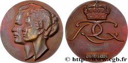 MONACO Médaille, Rainier III et Grace
