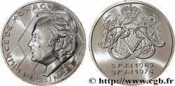 MONACO Médaille, Rainier III, 25 ans de règne SPL