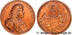 LOUIS XIV  THE SUN KING  Médaille, Prise de Tournai et de Courtrai, refrappe