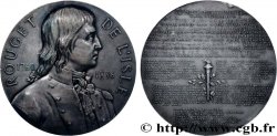 LITTÉRATURE : ÉCRIVAINS/ÉCRIVAINES - POÈTES Médaille, Rouget de l’Isle, auteur de la Marseillaise